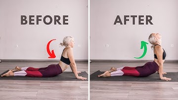 FIX YOUR UPWARD FACING DOG YOGA | upward facing dog tutorial