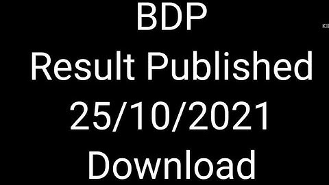 NSOU/BDP Finale Exam Result Published#BDP_finale_exam_result2021 #NSOUBDPresult2020_2021