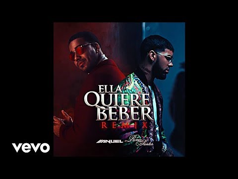 Anuel AA Ella Quiere Beber Remix Ft Romeo Santos Audio