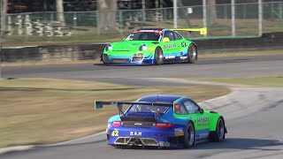 Porsche 911 GT3-R (997 GT3-R 13) open loud exhaust pure Sounds VIRginia International Raceway