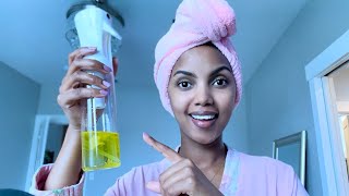 ፀጉርን ለማራስ ለማሳደግ| Hot oil treatment