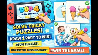 Solve tricky puzzles in DOP 4: Draw One Part! screenshot 1