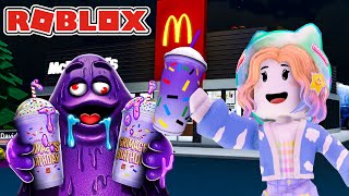 PROBAMOS TODAS LAS BEBIDAS DE GRIMACE EN ROBLOX | Taste Grimace Shake | Bussan