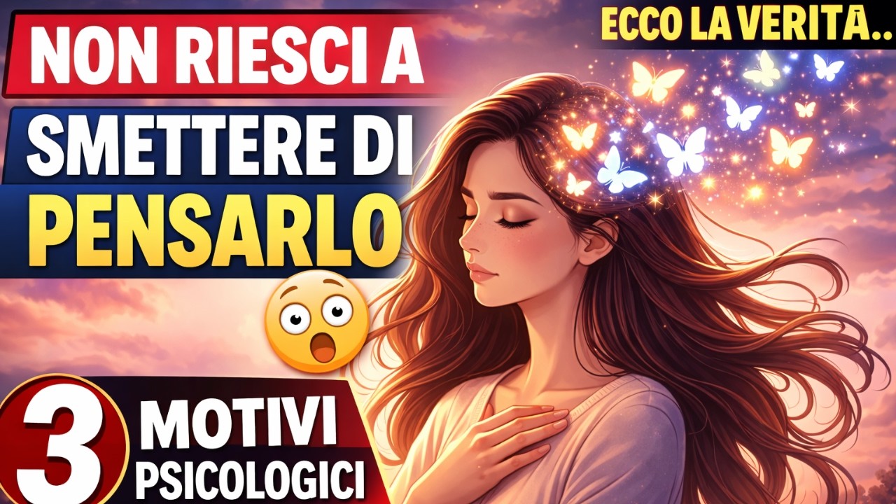 Perché Pensi Sempre a Lui? Le 3 Ragioni Psicologiche Che Nessuno Ti Dice