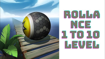 Rollance Balls Gameplay super speed run 1 to 10 level (Android, IOS)