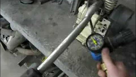 4-stroke gas engine converted to compressed air