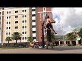 10 Foot Outdoor Dunk Session