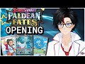 Pokemon cardsopening up the new paldean fates set hunting for full art cards