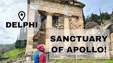 Visiting the Sanctuary of Apollo | Delphi Vlog