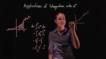 Applications of integration with exponentials