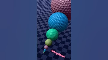 Golf Ball Infinite Zoom 4 #golfball #oddlysatisfyingvideo