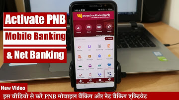 PNB Mobile Banking and PNB Net Banking Registration With One Video