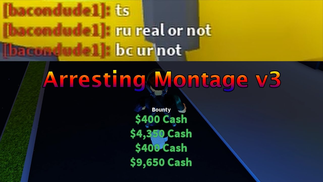 So now I'm Fake, Tapper, and Hacker in Roblox Jailbreak? (Arresting Montage)