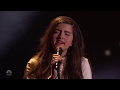 Angelina Jordan - Someone You Loved - (edited video with studio quality rehearsal audio)