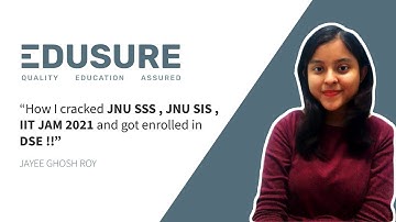 Jayee Ghosh Roy - JNU SSS/SIS Rank 1