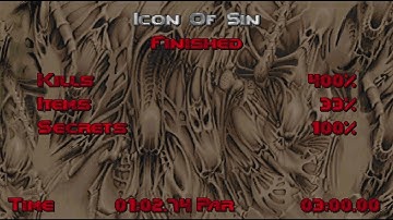 Doom + Doom 2: Hell on Earth: Map 30: Icon of Sin (END)