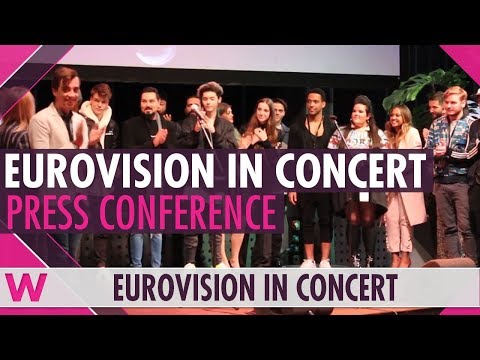 Eurovision in Concert 2018: Press conference