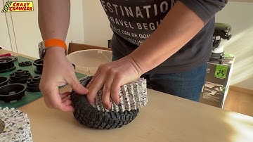 How to install 1:6 Xtreme plus tire inserts