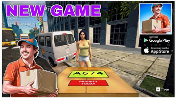 📦PARCEL DELIVERY🚚 SIMULATOR ANDROID MOBILE GAME GAMEPLAY 