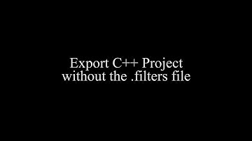 Visual Studio 2017 - Export Template Bug Explain