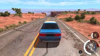 Trying to BeamNG Drive with a PS4 Controller.
