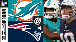 NFL: Miami Dolphins vencem os Patriots e abrem 2 a 0 após jogo emocionante, futebol americano