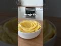 Mango Eis Rezept ohne Zuckerzusatz.