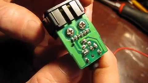 How to fix the aux port on a Mazda CX-7