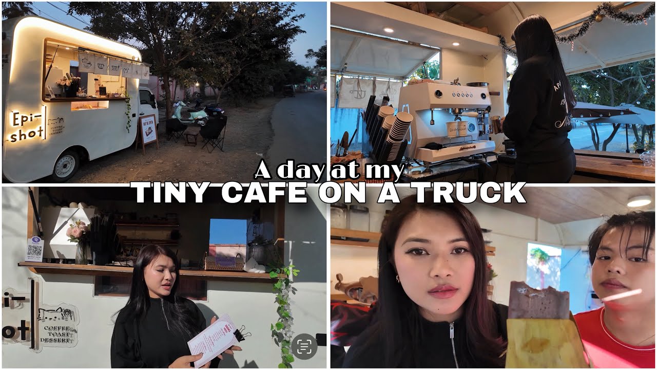 Мини-кафе Eigi на грузовике!☺️ Видеоблог о кафе 1.0 Приходите поработать со мной [первый видеобло...