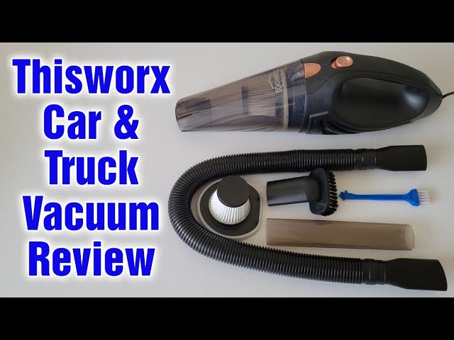 STRONGEST PLUG IN CAR VACUUM CLEANER ThisWorx 106W motor HEPA