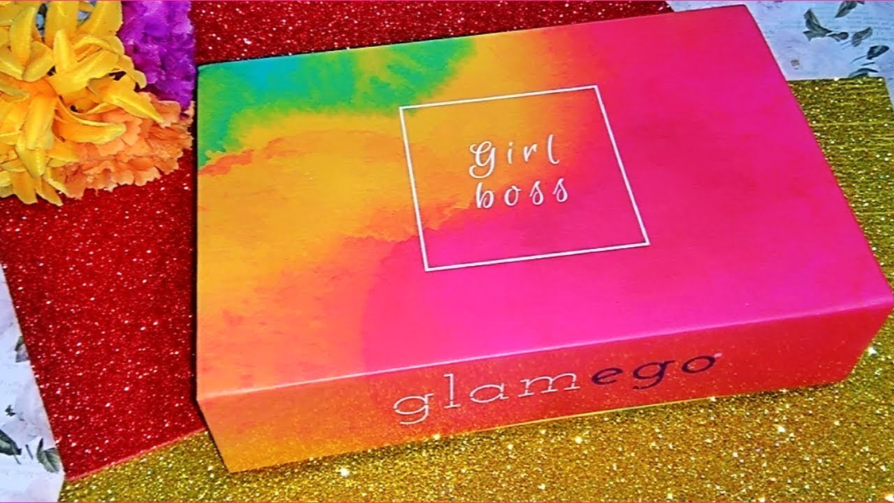 GLamego Box unboxing| Marcch Month| Birthday Edition | Get Mondsub charcoal mask worth Rs. 1000 - YouTube