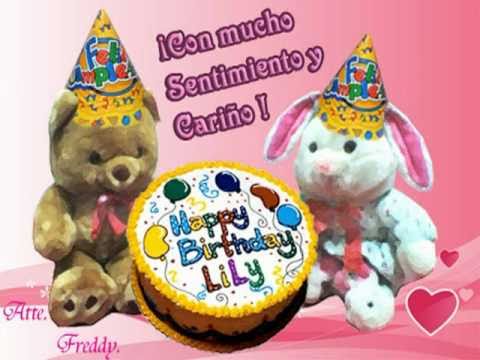 Imagenes Feliz Cumpleaños Lily | feliz cumplea 241 os lily youtube Imagenes Feliz Cumpleaños Lily | feliz cumplea 241 os lily youtube