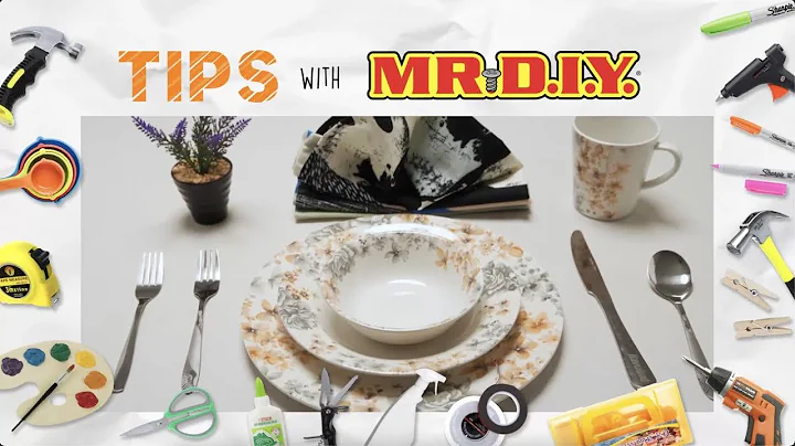 The Best Way to Set a Table with MR.DIY🍽️