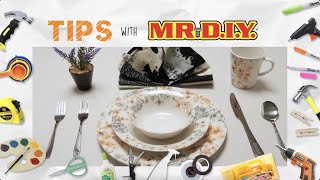 The Best Way to Set a Table with MR.DIY🍽️