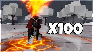 WHOLE SERVER uses ATOMIC SAMURAI Ultimate at ONCE in The Strongest Battlegrounds..