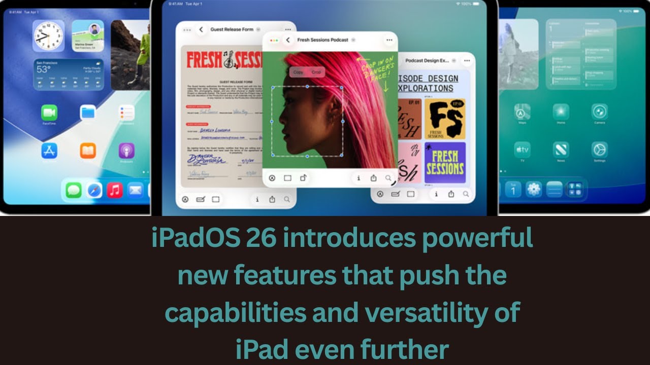iPadOS 26 brings powerful new features that make iPad even more versatile.
