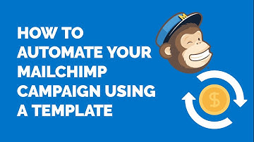 How to Create an Automated MailChimp Campaign from a Template