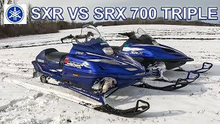 Yamaha SRX Vs. SXR 700 Triple