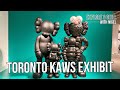 Inside the kaws family exhibit at the art gallery of ontario ago