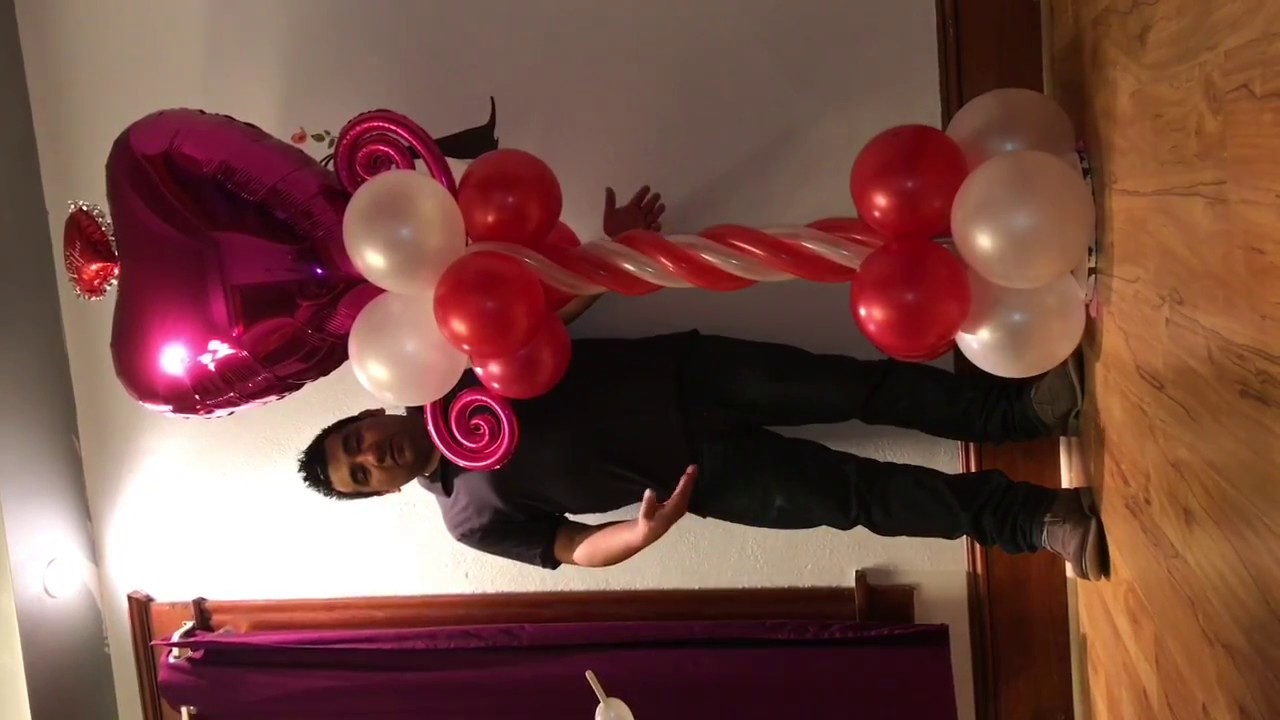 Valentines Balloon 🎈 Decoration😉💝