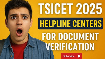 TS ICET 2025 Helpline centers for Document verification #icet #tsicetcounselling #helpline 