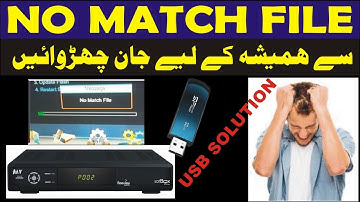 How To Solve No Match File Error in All 1506G/1506T/1506F/1507G