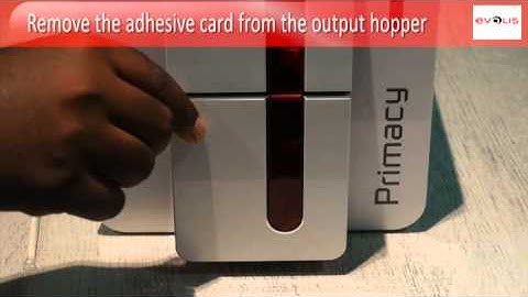 Evolis Printer Cleaning Video