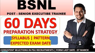 BSNL SET EXAM PREPARATION STRATEGY | EXPECTED EXAM DATE | SYLLABUS & EXAM PATTERN #bsnl screenshot 3