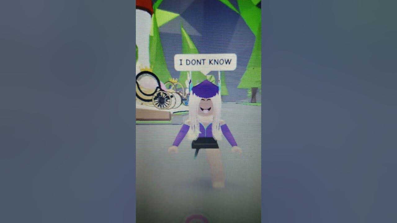 What does "IDK" mean (ROBLOX MEME) YouTube