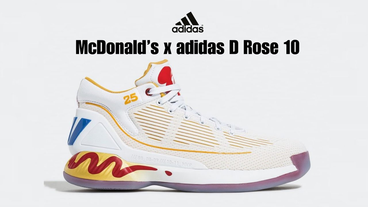 McDonald's x #adidas D Rose 10 Detailed 