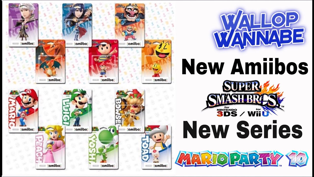 amiibos wave 4 update new amiibos new series youtube