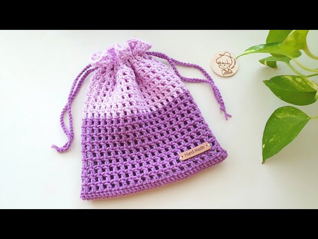 how to crochet a pencil case/pouch of ANY size (folklore cardigan