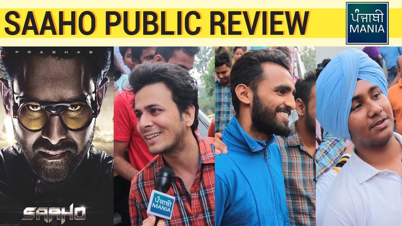 SAAHO Public Movie Review From Chandigarh | Prabhas, Shraddha Kapoor | First Day First Show