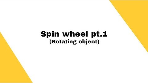 How to make spin wheel in sketchware
